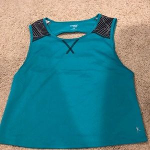 DANSKIN workout cropped tank